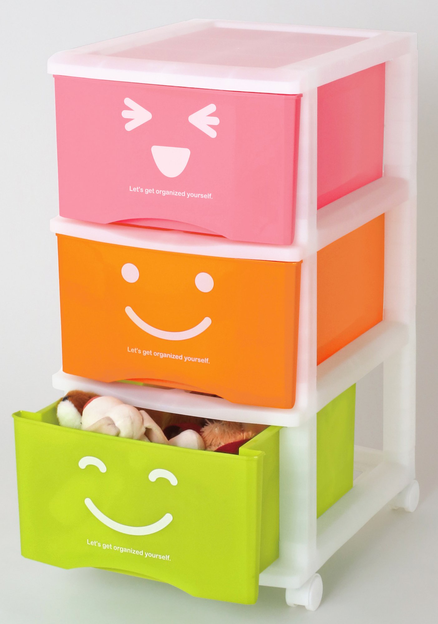【在庫セール】和泉化成 収納ケース 子供部屋 日本製 ハッピーケース3段 309 Amazon.co.jp: 和泉化成 収納ケース 子供部屋 日本製 ハッピーケース3